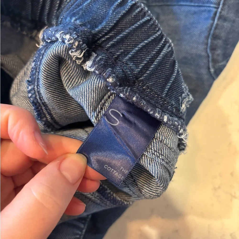Anthropologie Pilcro The Cottage Drawstring Utility Cargo Jean Pant in Small - Picture 6 of 9
